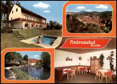 Velden am Wörther See Vrba Koroškem Pension ANDREASHOF Velden Pegnitztal   1980