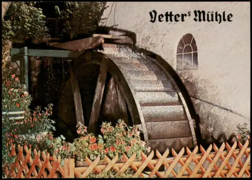 Bensheim VETTERS MÜHLE 6140 Bensheim-Zell Zum Zeller Tal Gastwirtschaft 1979