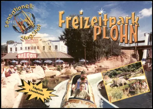 Lengenfeld (Vogtland) Freizeitpark PLOHN (Reklame, Werbung) 2003