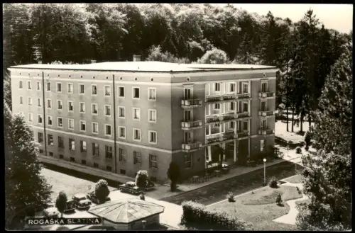 Rohitsch-Sauerbrunn Rogaška Slatina Ortsansicht Gebäude-Ansicht 1955