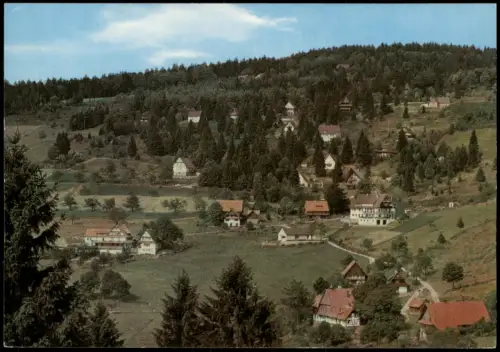 Sasbachwalden Ortsansicht Schwarzwald Brandmatt-Sasbachwalden 1970
