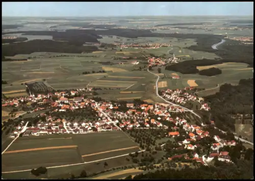 Brandenburg (Iller) Luftaufnahme Kloster Schloß Brandenburg Iller Kreis Ulm 1970