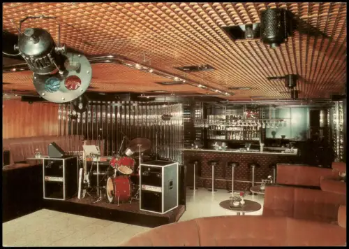 Suhl Interhotel "Thüringen Tourist" Nachtbar TT Innenansicht 1986