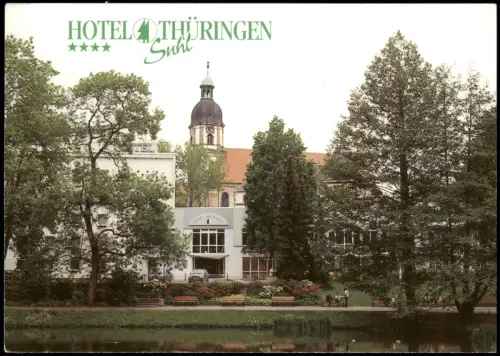 Ansichtskarte Suhl Hotel Thüringen am Platz der Deutschen Einheit 2000