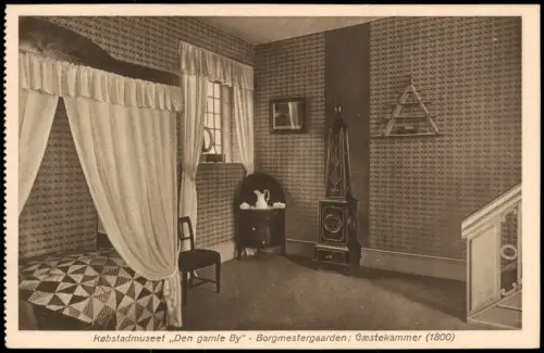 Aarhus Købstadmuseet Den gamle By Borgmestergaarden Gæstekammer 1910