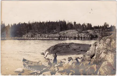 Valamo Валаам Valaam Валаам Ladogasee - Fotokarte 1924