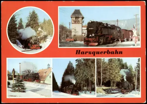 Harzbahn: Tiefenbachmühle/Ilfeld/Bahnhof Sorge/Birkenmoor/Schierke 1987