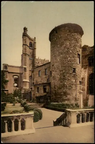 CPA Narbonne Jardin du Musée 1910