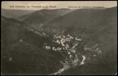 Bad Wildstein Ortsansicht Partie aus der Umgebung Kautenbach 1910