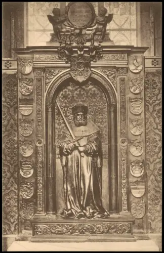 Lutherstadt Wittenberg Schloßkirche. Grabdenkmal Friedrich des Weisen. 1913