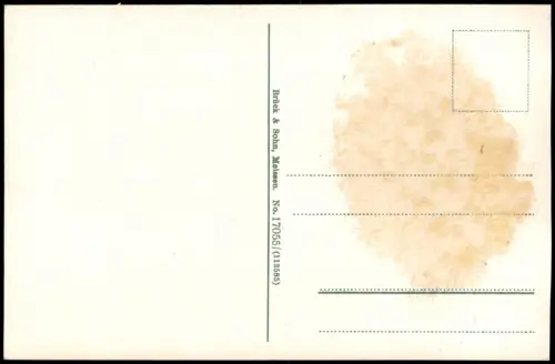 Ansichtskarte Riesa Trinitatiskirche Stadthaus 1913