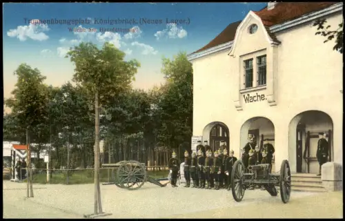 Königsbrück Kinspork Truppenübungsplatz Wache Neues lager 1915