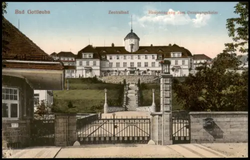 Bad Gottleuba-Bad Gottleuba-Berggießhübel Genesungsheim Zentralbad 1914