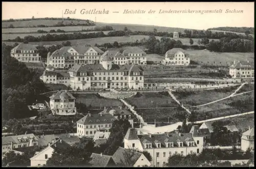 Bad Gottleuba-Berggießhübel Heilstätte  Totale 1914