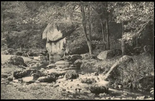 Karlsbad Karlovy Vary Partie am Lamnitzbach. Ausflug Donawitzer Mühle 1913