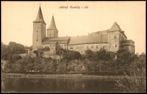 Ansichtskarte Rochlitz Schloss 1940
