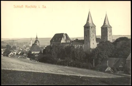 Ansichtskarte Leisnig Partie an der Stadt 1913