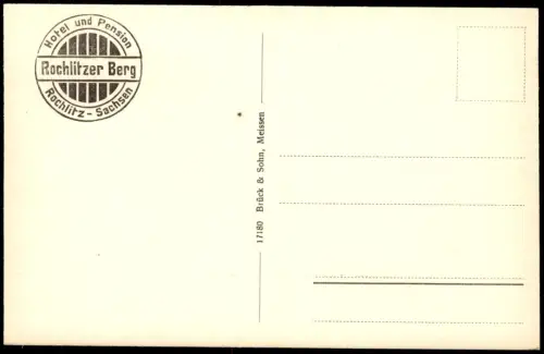 Ansichtskarte Rochlitz Schloss Fluß 1913