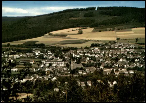 Ansichtskarte Bigge (Sauerland)-Olsberg Panorama-Ansicht 1975