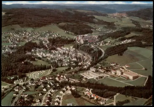 Ansichtskarte Bielstein im Oberbergischen-Wiehl Luftbild Luftaufnahme 1970