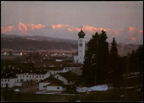 Ansichtskarte Biessenhofen Panorama-Ansicht Ort im Allgäu 1980