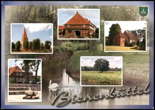 Ilmenau BIENENBÜTTEL mit St. Michaelis-Kirche, Alte Vogtei   Wichmannsburg 2000