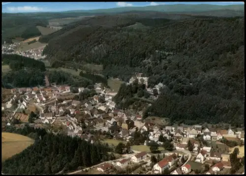 Ansichtskarte Bilstein-Lennestadt Luftbild Luftaufnahme 1975