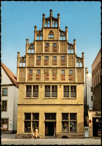 Bielefeld Crüwell-Haus, eines der kostbarstengotischen Bauwerke Westfalens 1965