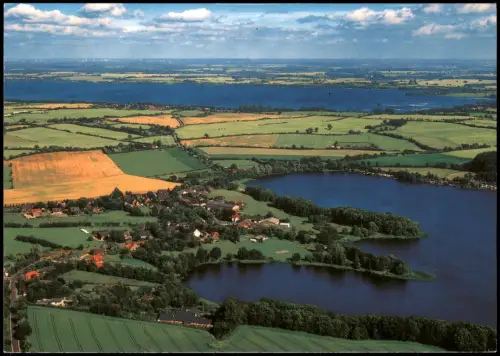 Bistensee-Ahlefeld-Bistensee Luftbild Luftaufnahme Naturpark Hüttener Berge 2004