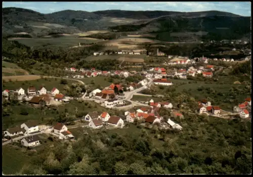 Oberflockenbach-Weinheim Bergstraße  Luftbild Luftaufnahme Odenwald 1970/1971