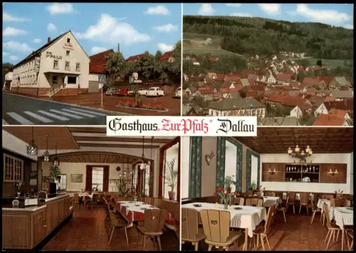 Oberwinden Elztal Winden Mehrbildkarte Gasthaus Zur Pfalz Ortsteil Dallau 1970
