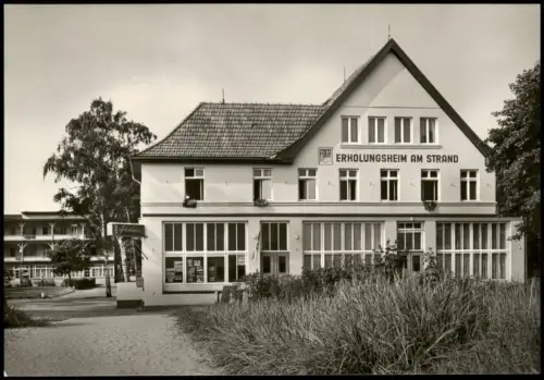 Ansichtskarte Boltenhagen FDGB-Erholungsheim Am Strand 1974