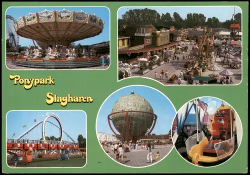 Slagharen-Hardenberg  Ponypark Freitzeit-Park Vergnügungspark Holland 1993