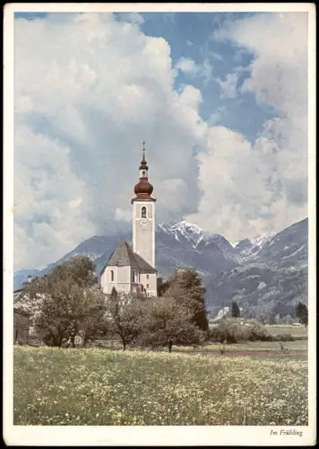 Sankt Margarethen im Burgenland St. Margarethen b Schwaz Tirol- Frühling 1950