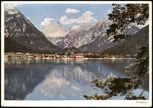 Achensee Achensee (Tirol-Vorarlberg) Farbaufnahme Joh. König 1950