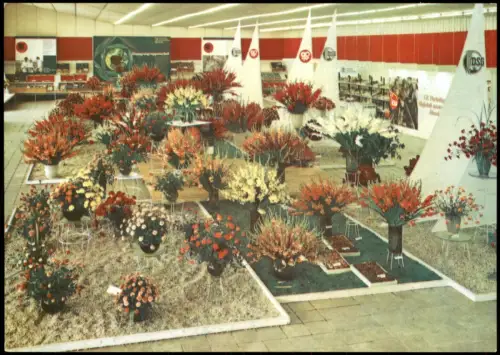 Ansichtskarte Erfurt Internationale Gartenbauausstellung der DDR (IGA) 1972