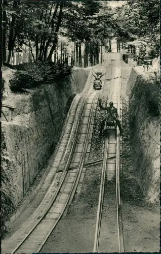 Ansichtskarte Ibbenbüren Sommerrodelbahn 1963