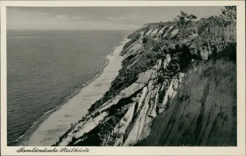 Rauschen Ruszowice / Raušiai Samländische Steilküste Ostpreußen 1939