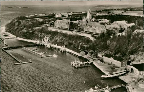 Ansichtskarte Mürwik-Flensburg Luftaufnahme Luftbild 1956