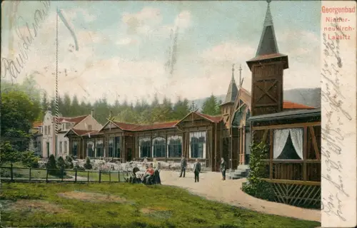 Niederneukirch-Neukirch (Lausitz) Oberneukirch Georgenbad - Restaurant 1905