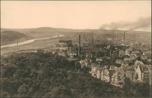 Ansichtskarte Witten (Ruhr) Stadtblick - Fabrikanlagen 1914