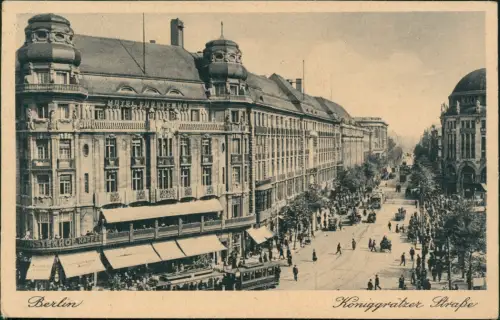 Ansichtskarte Kreuzberg-Berlin Königgrätzer-Straße 1928