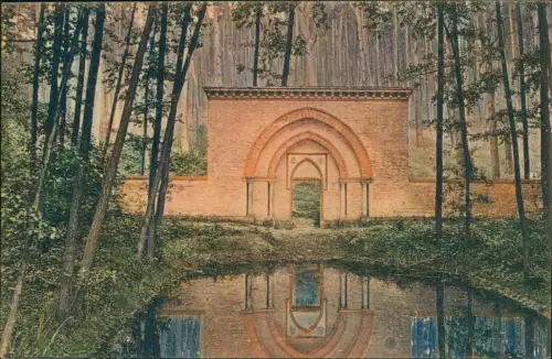 Ansichtskarte Caputh-Schwielowsee Nachbildung der Blauen Grotte auf Capri 1913