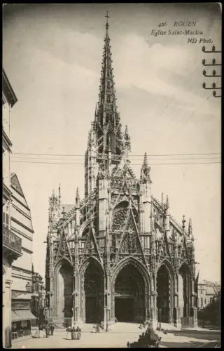 CPA Rouen Eglise Saint-Maclou Kirche 1910