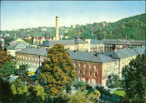 Ansichtskarte Meißen VEB Staatliche Porzellan-Manufaktur - Werksansicht 1966