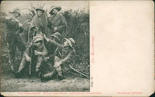 Südafrika Im Burenkriege. Soldaten Kolonie Militaria South Africa 1908