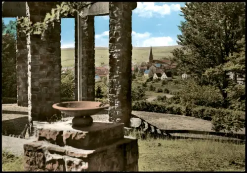 Altenkirchen (Westerwald) Panorama-Ansicht Blick vom Ehrenmal 1960