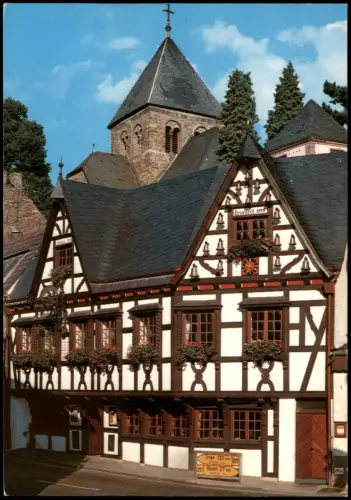 Ansichtskarte Altenahr Gasthaus Schäferkarre Fachwerkhaus 1980