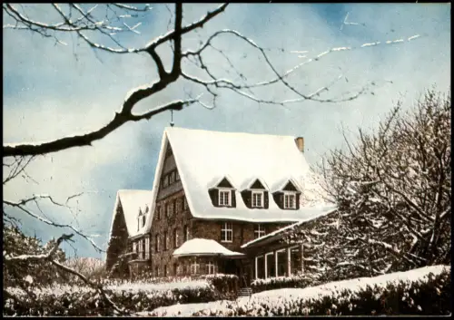 Dahle-Altena Kohlberghaus des SGV Hotel Restaurant Kaffeeterrasse 1960