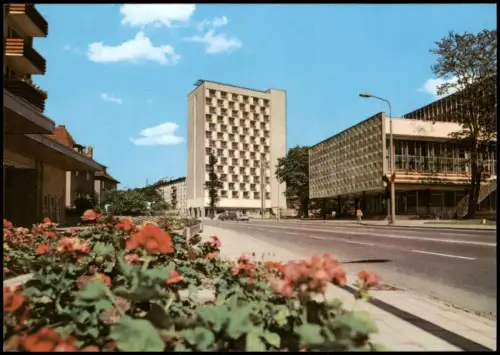 Suhl Wilhelm-Pieck-Straße Ansichtskarte 1974